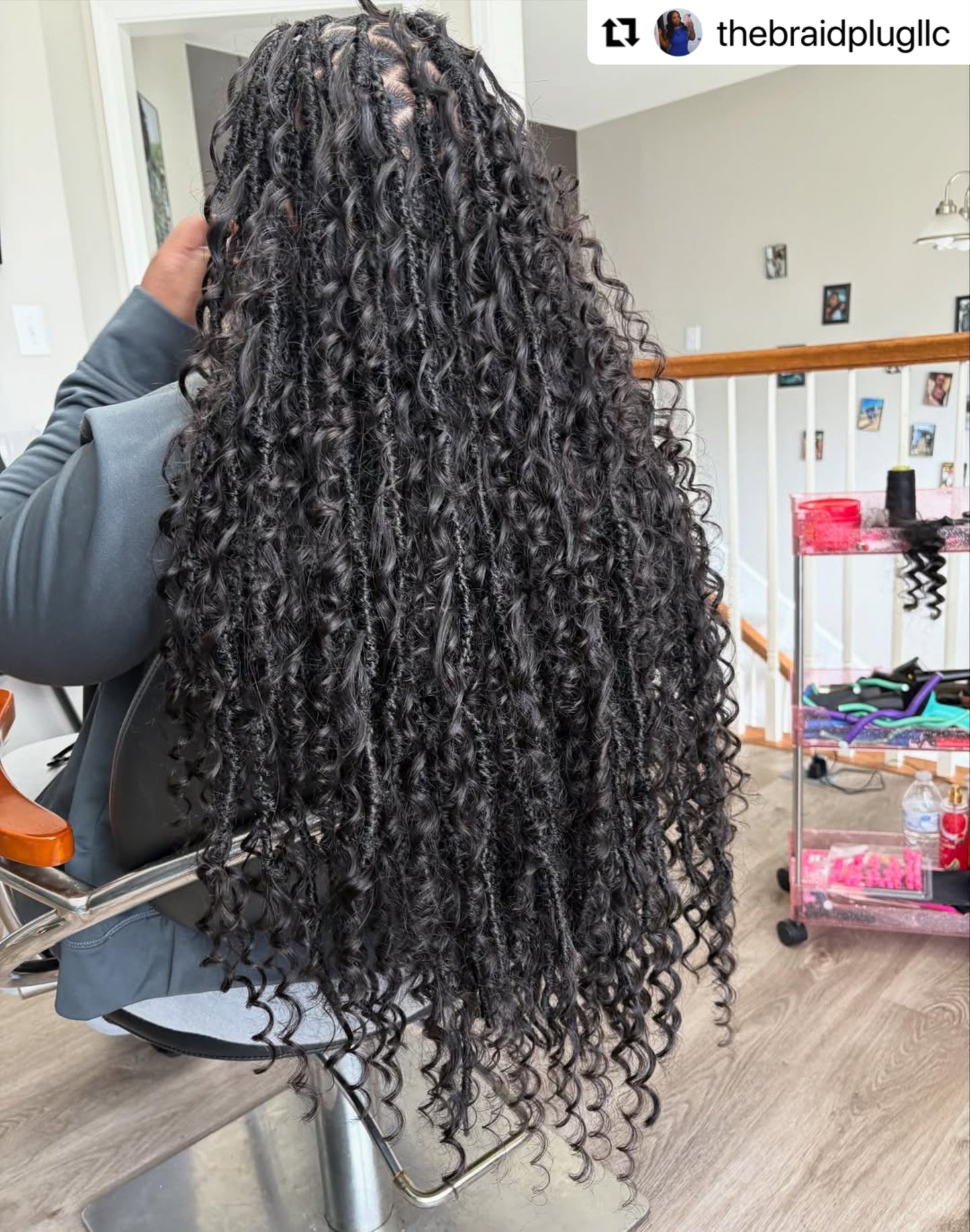 Tropical Deep Wave Human Boho Hair